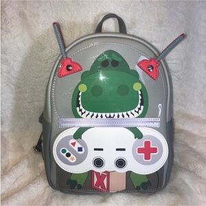 ***Imperfect*** NEW Loungefly Disney Toy Story Gaming Rex Backpack Loungefly
